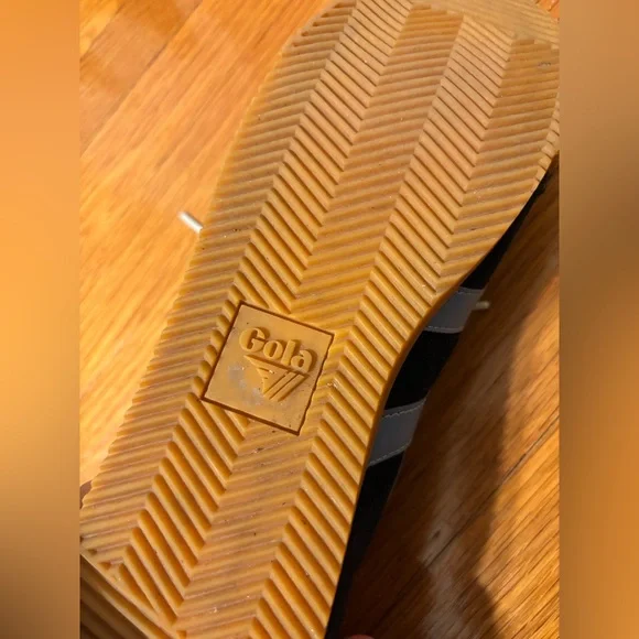 gola elan sneakers navy/visa sun/blue women’s size 8 - Picture 8 of 11